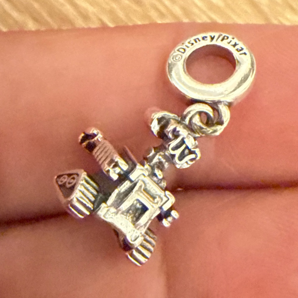 Silver Wall-E Charm - image 3